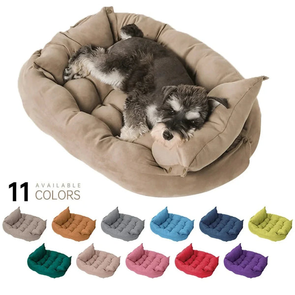 Convertible Dog Sofa Bed - Cozy, Stylish, and Durable - PawsMartOnline