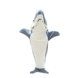 Shark Blanket - Fun Hooded Shark Sleeping Bag for Kids & Adults