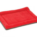 Plush Dog Bed – Comfortable, Stylish, and Durable Sleeping Solution - PawsMartOnline Red / Extra Small