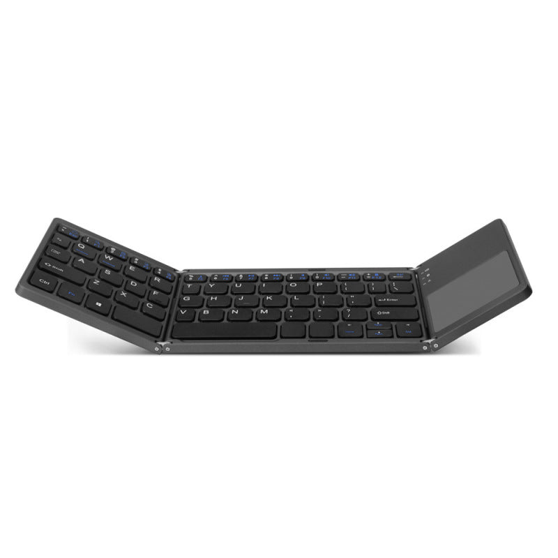 Compact Mini Folding Wireless Keyboard with Touchpad