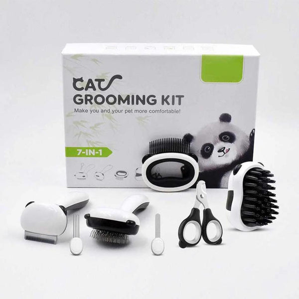 Complete Cat Grooming Kit - PawsMartOnline Complete Set