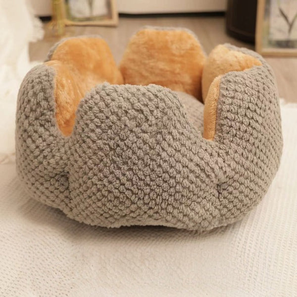 Gray- Cozy Cat Bed