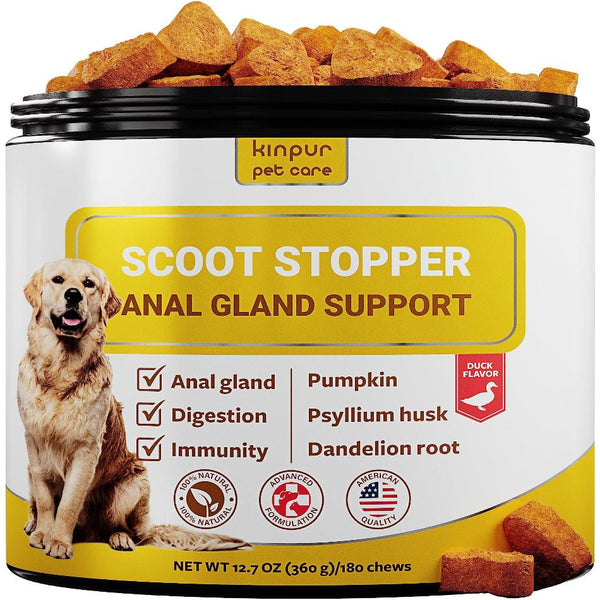 Kinpur Dog Anal Gland Support Chews - PawsMartOnline Petcare Default Title