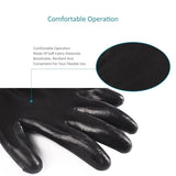 Gentle Dog and Cat Grooming Gloves - PawsMartOnline Black / 1 Pair