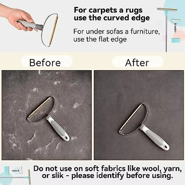 Carpet Rake Pet Hair Remover - PawsMartOnline