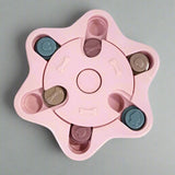 Puzzle Feeder | Interactive Feeder for Fast Eaters - PawsMartOnline Hexagon / Pink