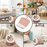 Cozy Plush Cat Bed with Self-Warming Insulation – Stylish and Washable - PawsMartOnline