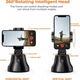 Phone Tripod - Hands-Free, 360° AI Tracking & Phone Stand