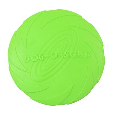 Green- Soft Rubber Frisbee
