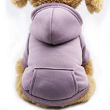 Dog Hooded Sweatshirt: Keep Your Pet Cozy and Stylish - PawsMartOnline Purple / Small