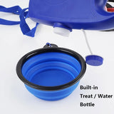 All-in-One Dog Leash with Water Holder, Bowl, and Waste Bag Holder - PawsMartOnline