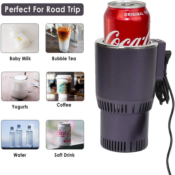 Beverage Cooler - Portable 2-in-1 Coffee Cup Warmer & Cooler