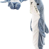 Shark Blanket - Fun Hooded Shark Sleeping Bag for Kids & Adults