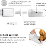 Hydrate & Go Portable Dog Water Bottle - PawsMartOnline Pets