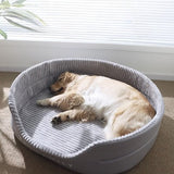 gray family pet bed