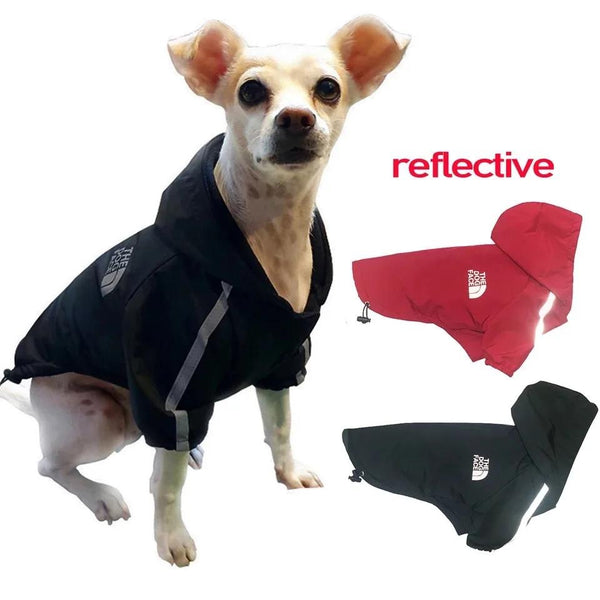 Waterproof Dog Coat with Hoodie - Soft, Reflective & Durable - PawsMartOnline