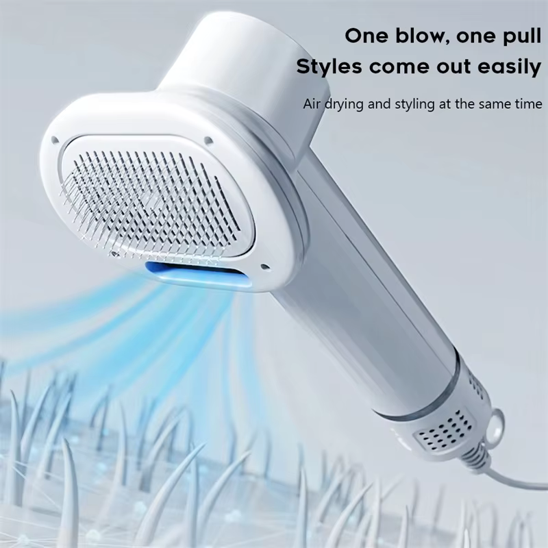 Smart Pet Hair Dryer - Quiet & Efficient with Adjustable Heat - PawsMartOnline