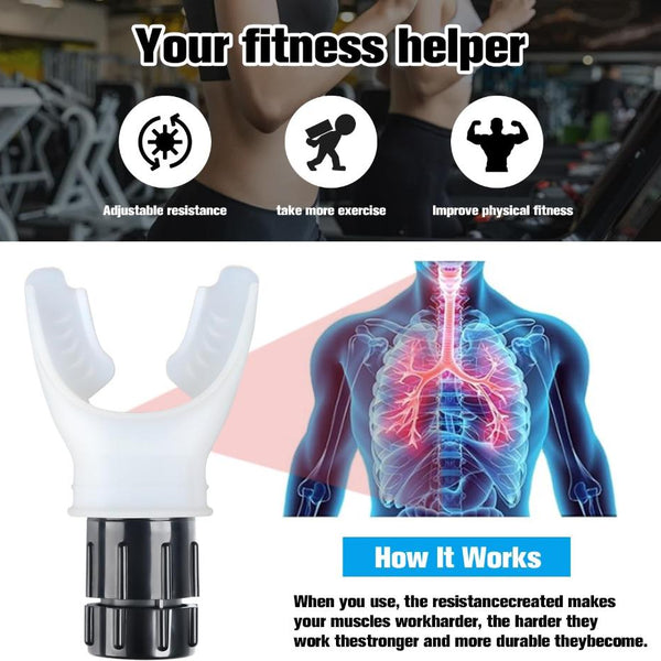 Lung Trainer - Compact Breathing Exercise Tool for Better Health