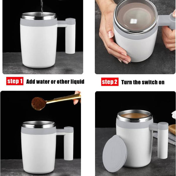 Coffee Cup – Automatic Self-Stirring Mug, USB Charging