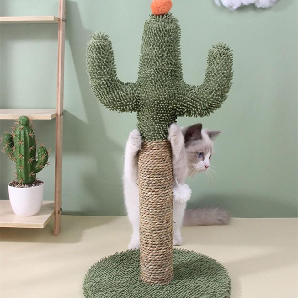 Cactus Cat Scratching Post - Oversized Climbing Frame for Cats