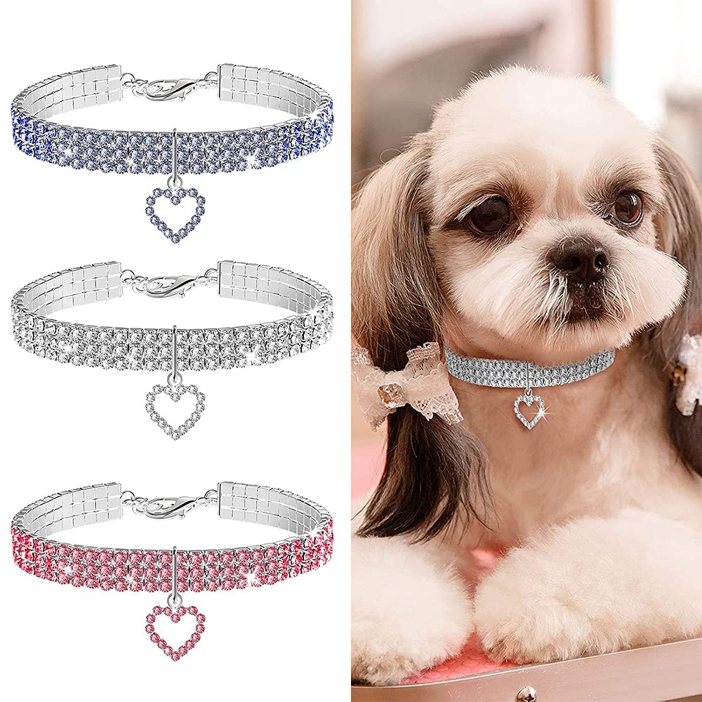 Bling Rhinestone Cat Collar - Adjustable, Stylish, and Comfortable - PawsMartOnline