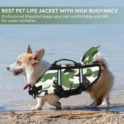 Pet Life Vest - Shark Design, Safety and Style for Adventurous Dogs