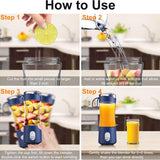 Portable Blender - Powerful, USB Rechargeable for Smoothies