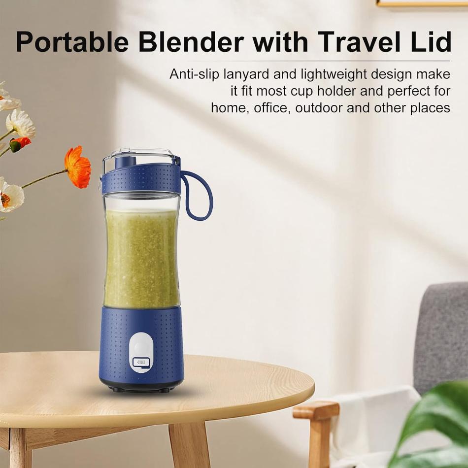 Portable Blender - Powerful, USB Rechargeable for Smoothies