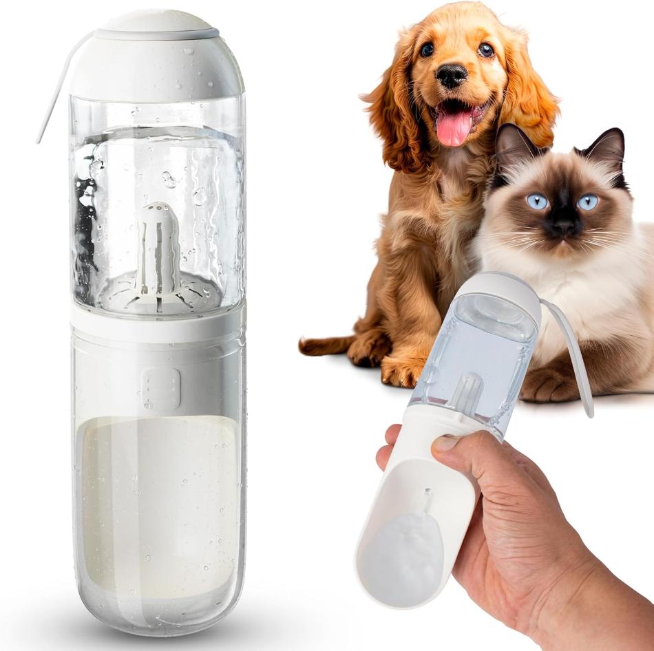 Hydrate & Go Portable Dog Water Bottle - PawsMartOnline Pets