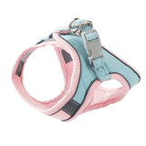 Cat Harness & Leash Set – Soft, Adjustable, and Reflective - PawsMartOnline Teal / S