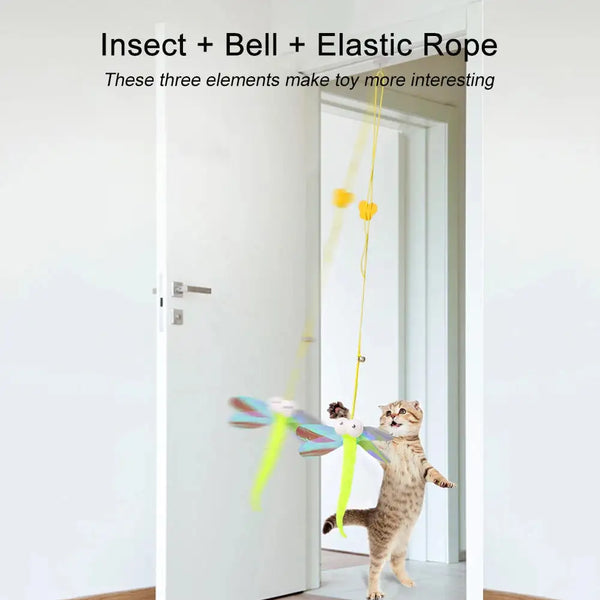 Adjustable Swinging Interactive Cat Toy - Engaging and Durable and Fun - PawsMartOnline