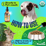 Pawious Hemp Oil: Natural Pain Relief and Calming Aid for Pets - PawsMartOnline Petcare