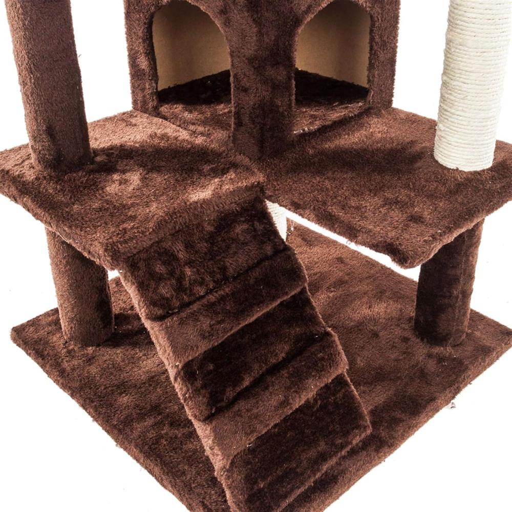 Cat Climbing Tower - Multi-Level Activity and Scratching Post - PawsMartOnline