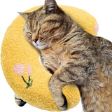 Cozy Cat Pillow - PawsMartOnline Yellow / 27 x 17 x 6cm