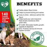 Beloved Pets Natural Defense Flea & Tick Chewables For Cats - PawsMartOnline Petcare