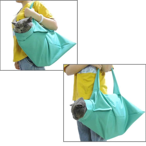 Cat Carrier Pouch - Soft & Secure - PawsMartOnline Default Title