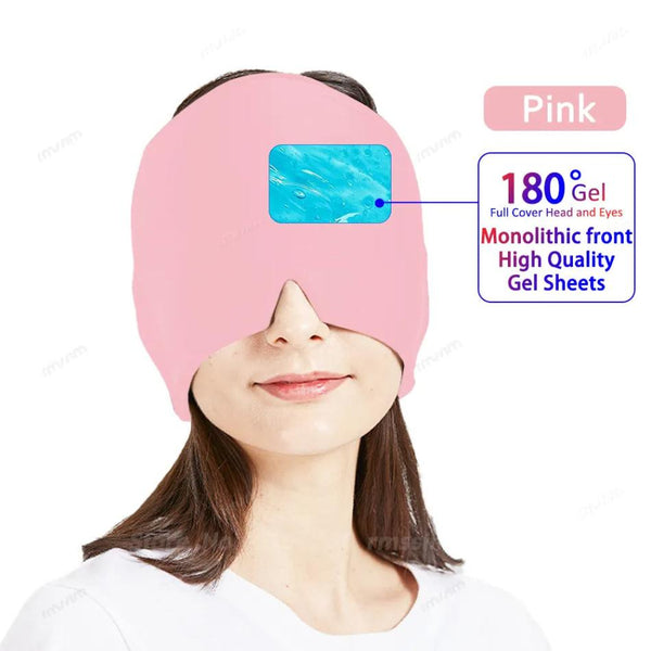 Migraine Relief Hat - Hot & Cold Therapy for Effective Comfort