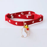 Cat and Small Dog collar - PawsMartOnline Red Cat / Small 7-12