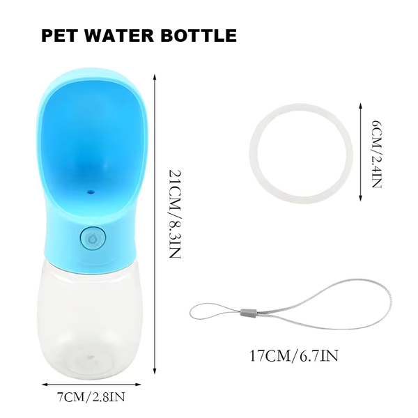 On-the-Go Hydration: Portable Dog Water Bottle - PawsMartOnline