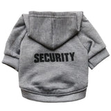 Dog Hooded Sweatshirt - Stylish, and Perfect for Any Occasion - PawsMartOnline Gray Security / Extra Small