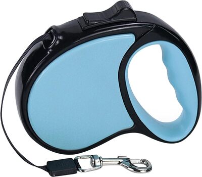 Retractable Pet Leash - PawsMartOnline LIGHT BLUE / 9 Feet