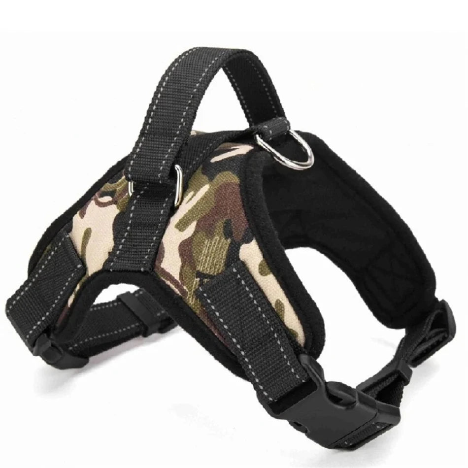 Adjustable Dog Harness - Comfortable, and Durable - PawsMartOnline Camouflage / Small