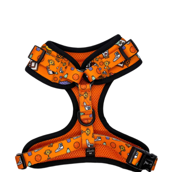 Basketball Themed Adjustable Pet Harness - PawsMartOnline Leashes, Collars & Petwear