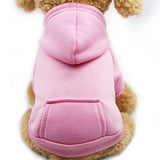 Dog Hooded Sweatshirt: Keep Your Pet Cozy and Stylish - PawsMartOnline Pink / Small