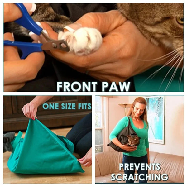 Cat Carrier Pouch - Soft & Secure - PawsMartOnline Default Title