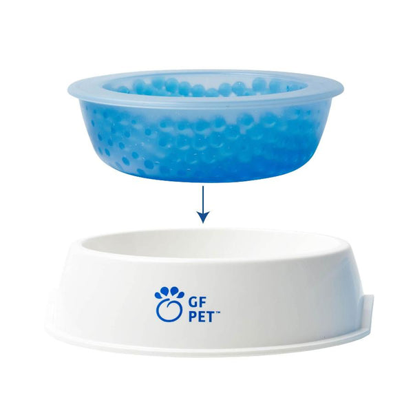 Cooling Dog Bowl - Keeps Water Chilled for Hours - PawsMartOnline Default Title