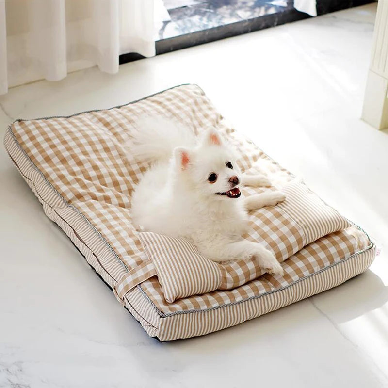 Comfortable Pet Lounger - Stylish Resting Spot for Cats and Dogs - PawsMartOnline