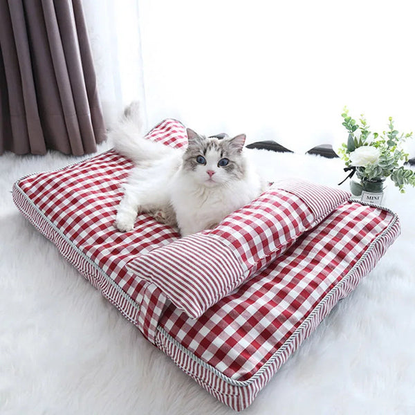 Comfortable Pet Lounger - Stylish Resting Spot for Cats and Dogs - PawsMartOnline