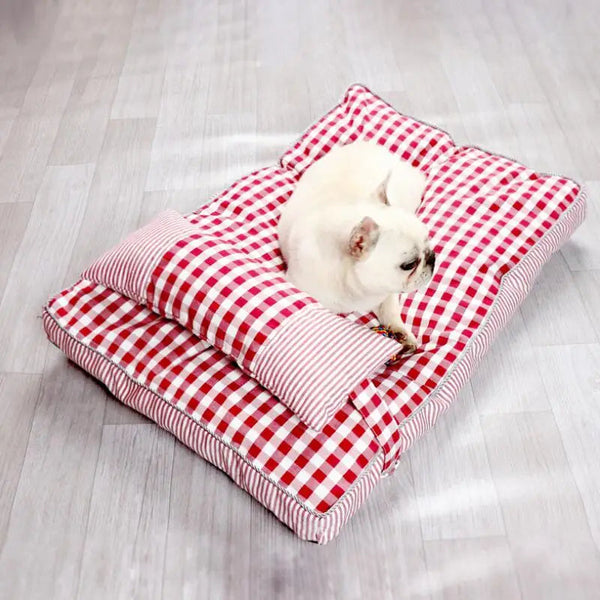 Comfortable Pet Lounger - Stylish Resting Spot for Cats and Dogs - PawsMartOnline