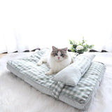 Comfortable Pet Lounger - Stylish Resting Spot for Cats and Dogs - PawsMartOnline